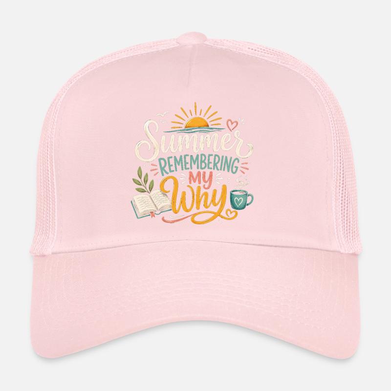 L’été se souvenant de mon pourquoi Casquette trucker 