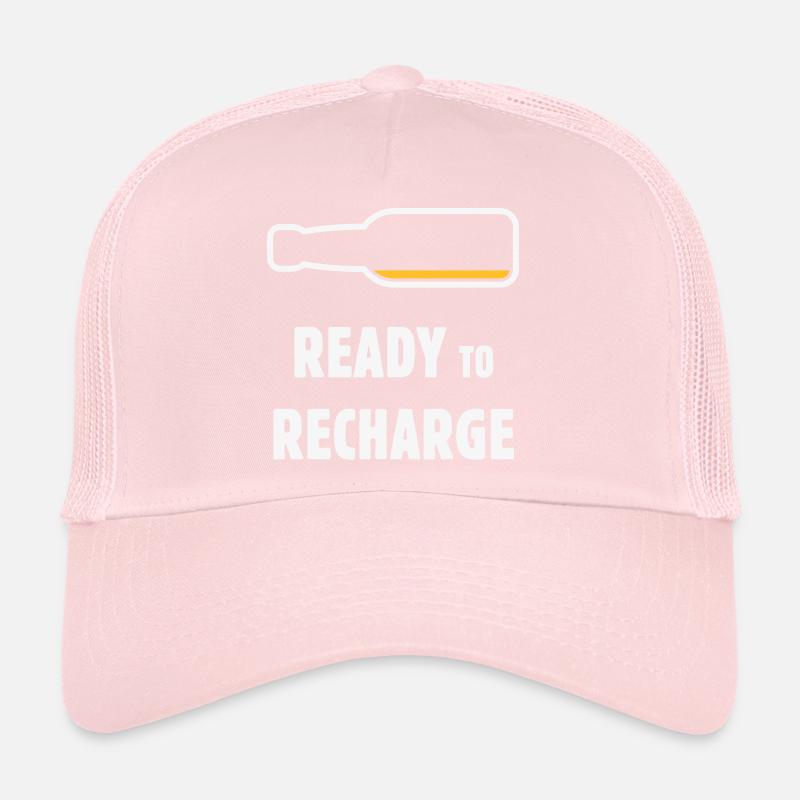 Ready To Recharge (Beer / Beer / NEG 2C) Trucker Cap