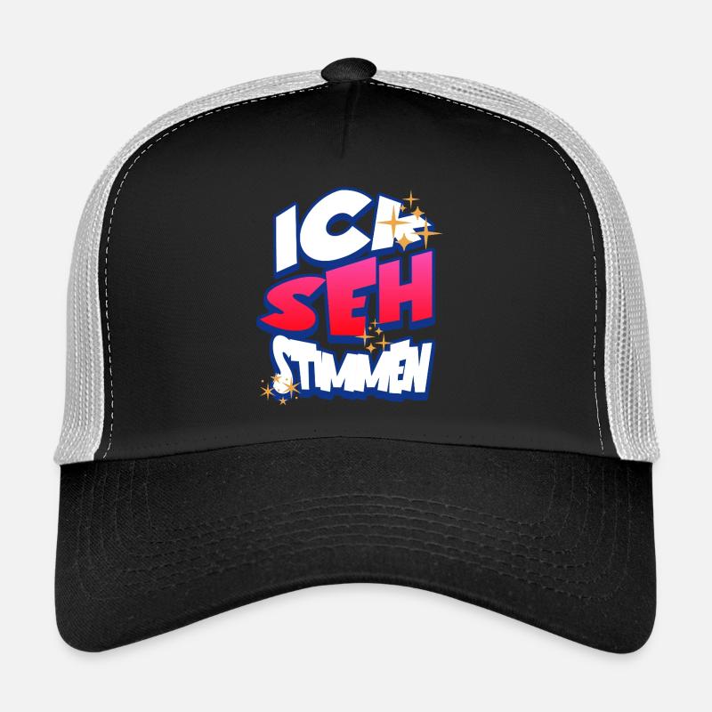Ick Seh Stimmen Berliner Dialekt Spruch Casquette trucker 