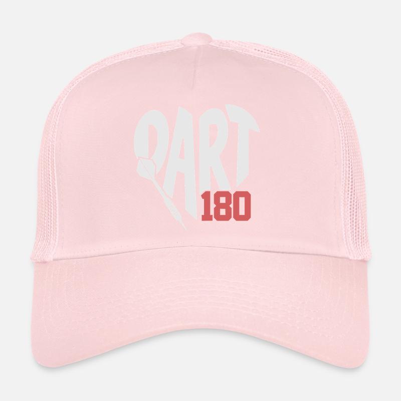 Cœur de fléchette avec flèche 180 Casquette trucker 