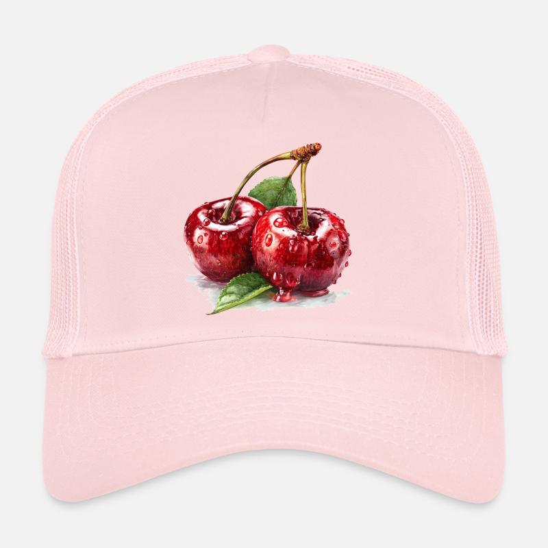 cherry Trucker Cap