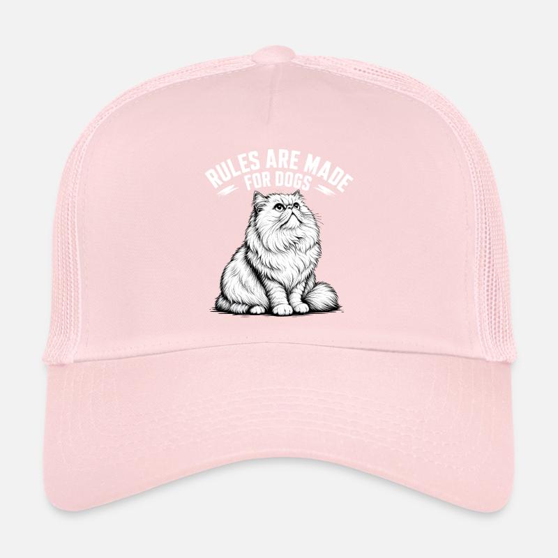 Les règles sont faites pour les chiens – Proud Cat Casquette trucker 