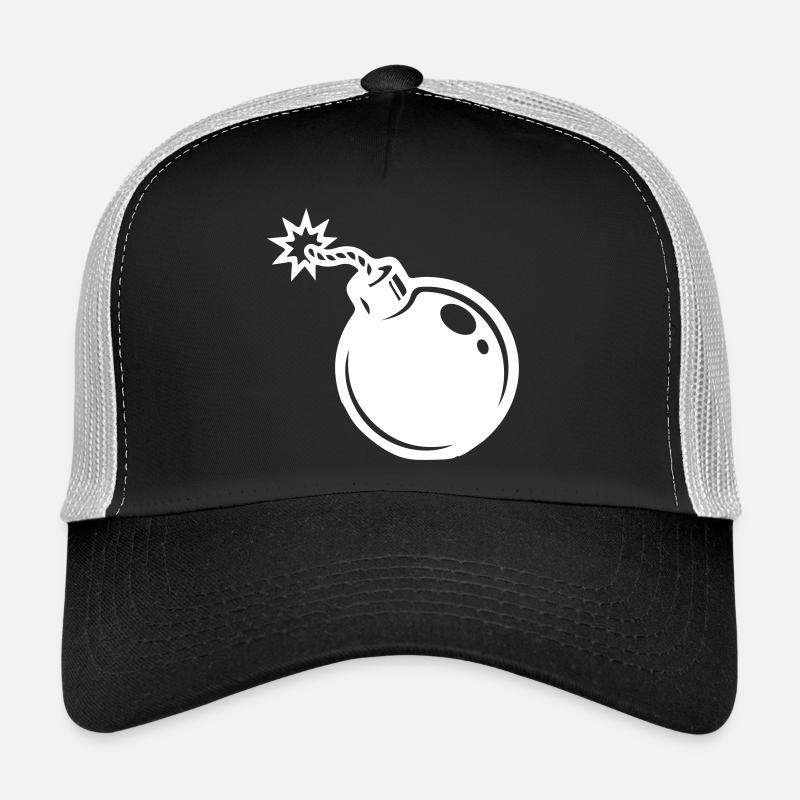 Bomb Icon Trucker Cap