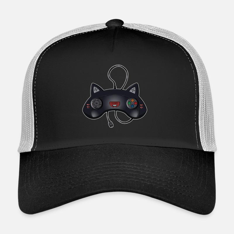 Katzen-Joystick Trucker Cap