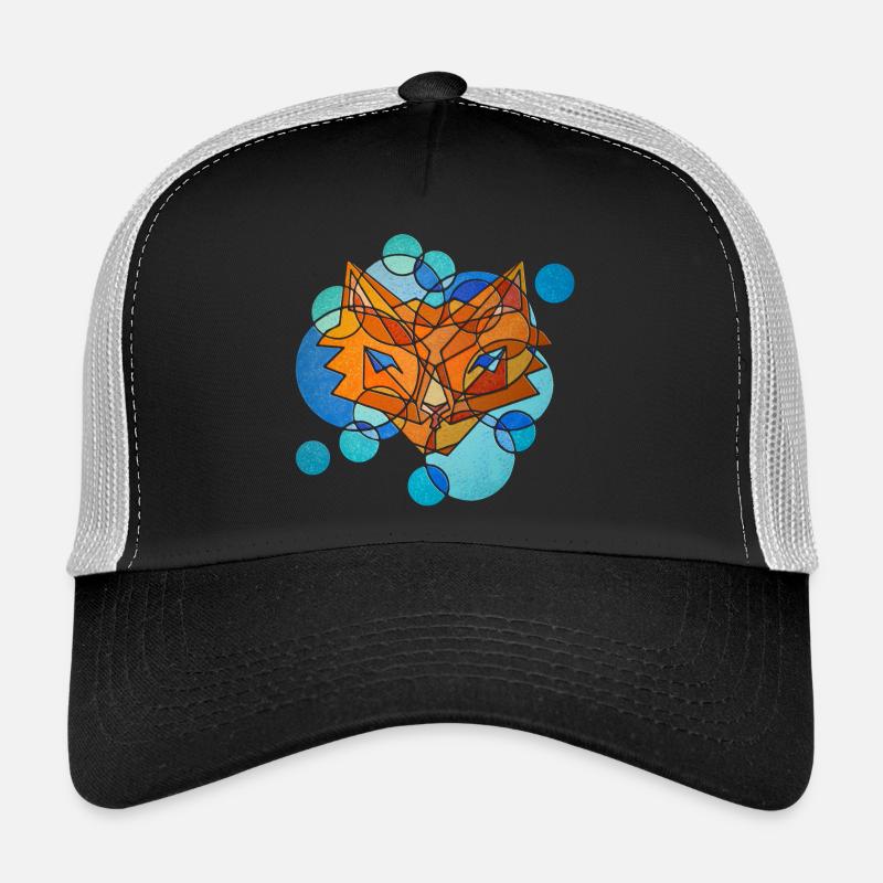Géométrie du renard Casquette trucker 