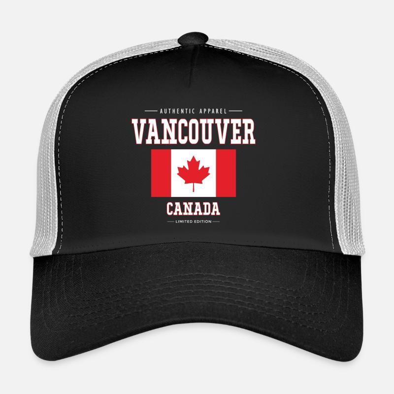 Vancouver - Trucker Cap - black/stone grey