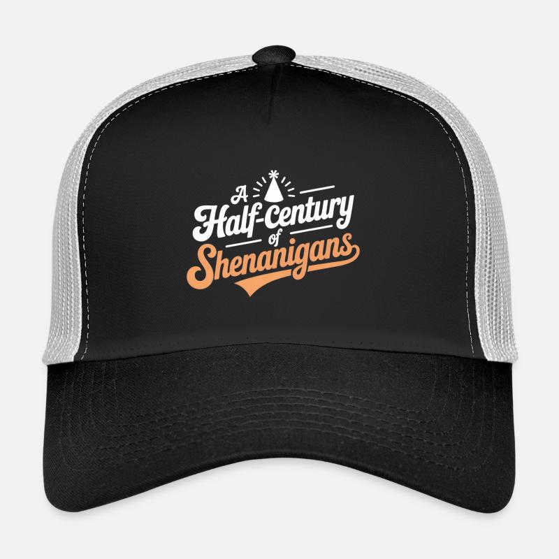 Half Century Shenanigans Party Hut Geburtstag Trucker Cap