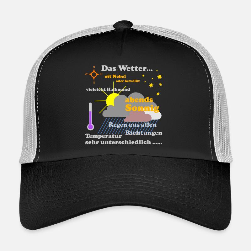 La carte météo Casquette trucker 