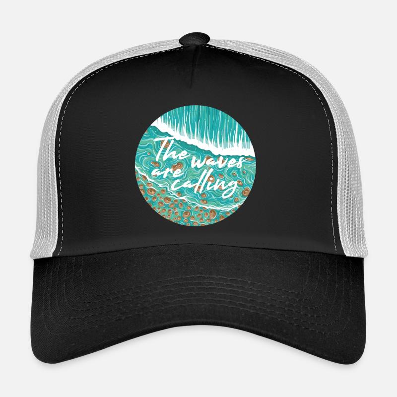 Waves Are Calling Trucker Cap