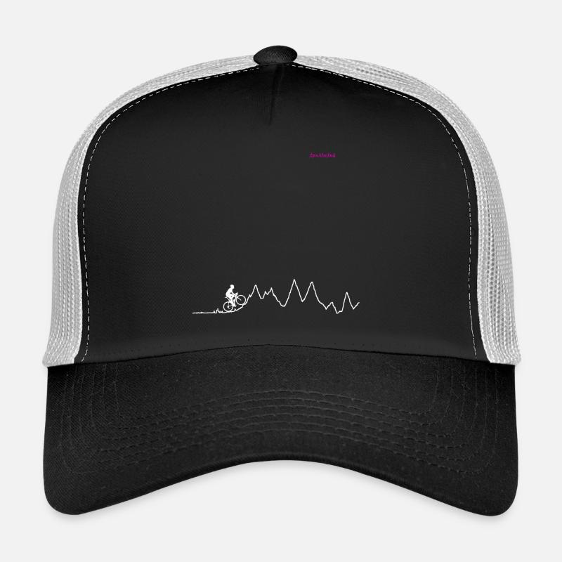 cycling - Trucker Cap - black/stone grey