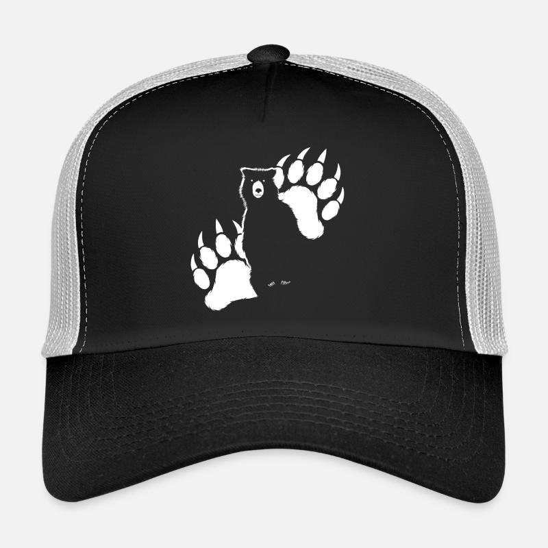 Grizzly Bear - Trucker Cap - black/stone grey