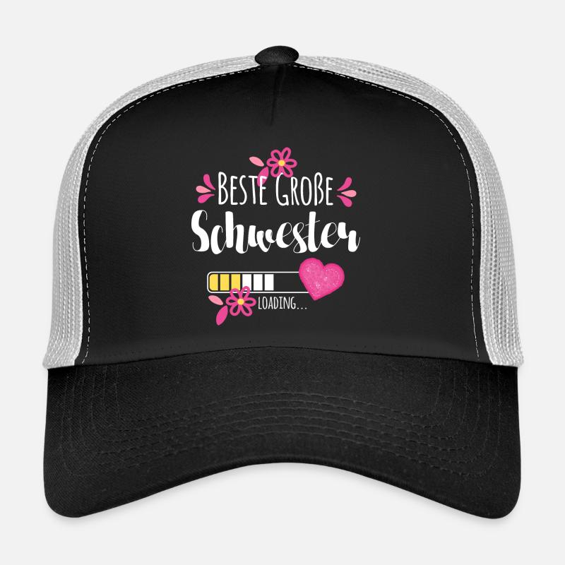 Beste Große Schwester Loading Trucker Cap