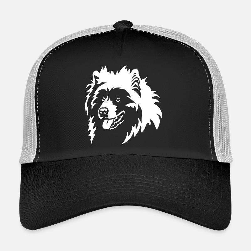 Samoyed Head "Black Edition" Trucker Cap