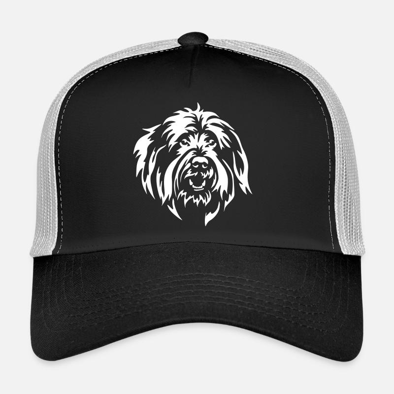 Tête de caniche de mouton « Black Edition » Casquette trucker 