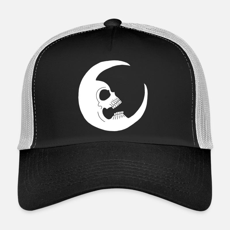 Crâne lunaire Casquette trucker 
