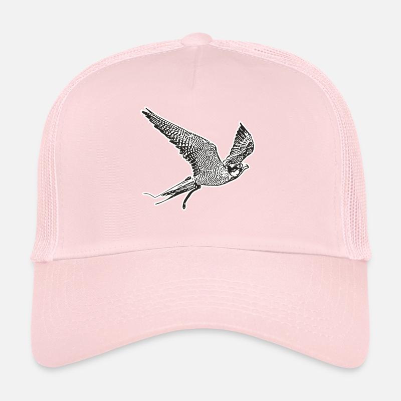 Faucon en vol Casquette trucker 