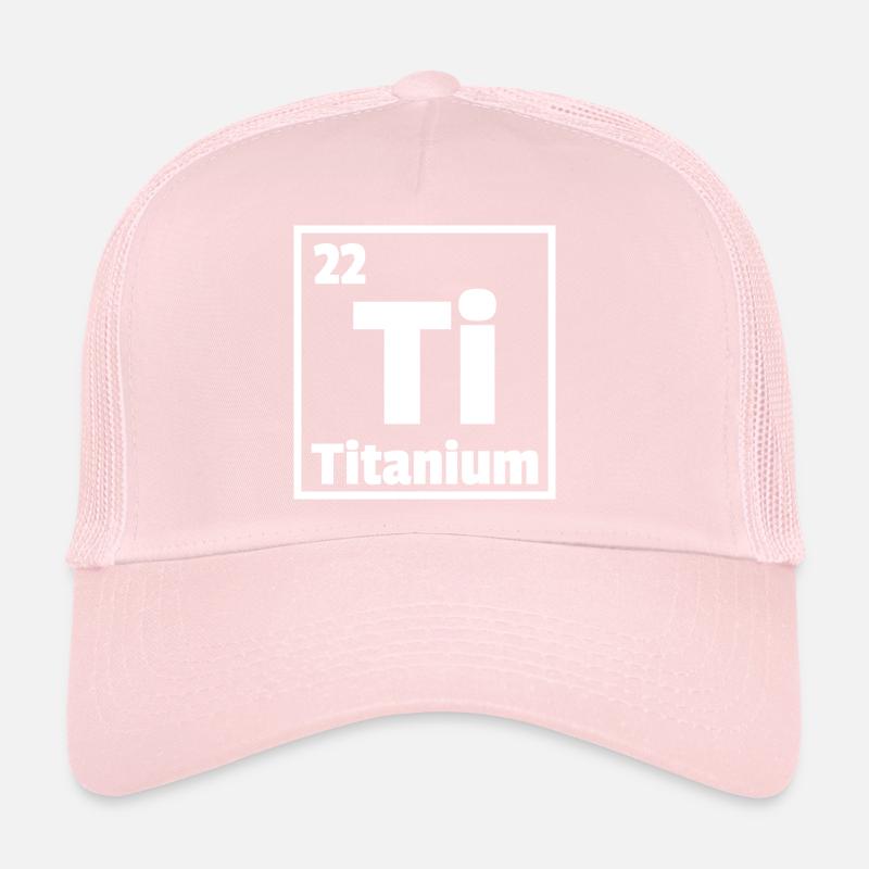 Titane Ti Tableau périodique des éléments Casquette trucker 