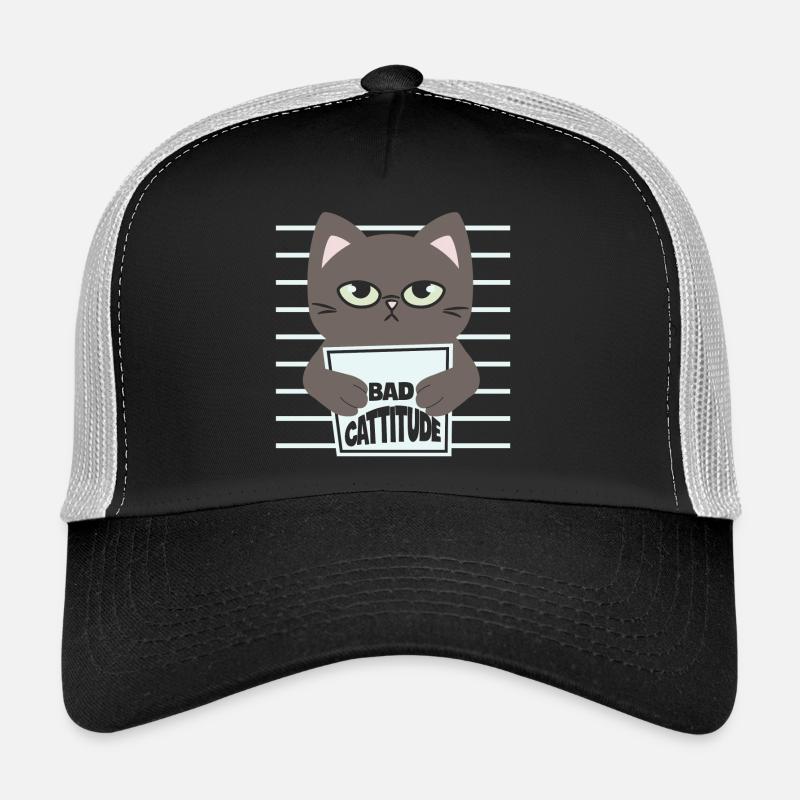 chat, chat mignon, chat doux, cat Casquette trucker 