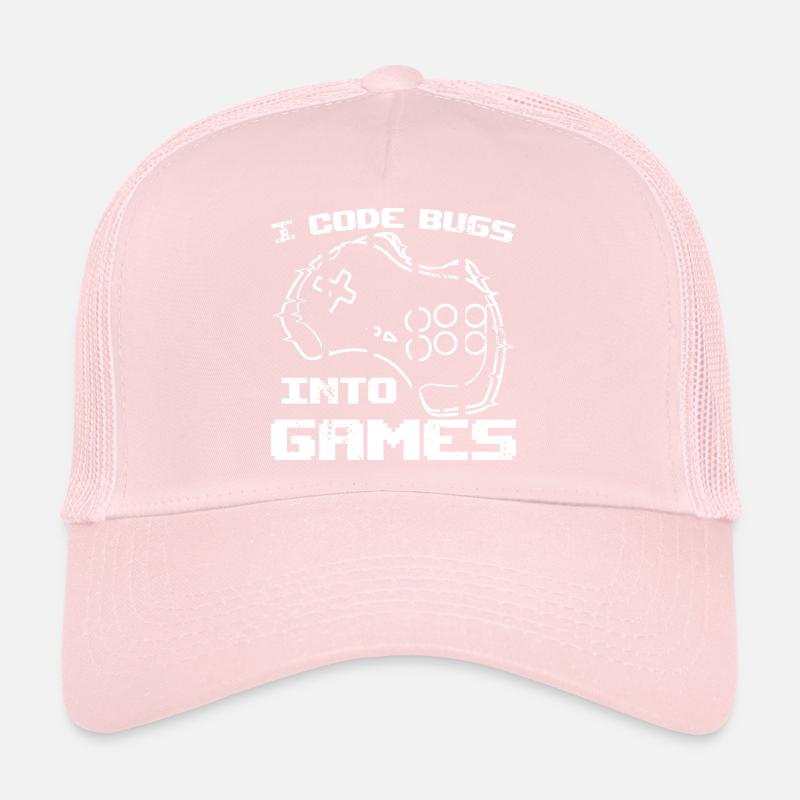Je programme des bugs dans les jeux vidéo Casquette trucker 