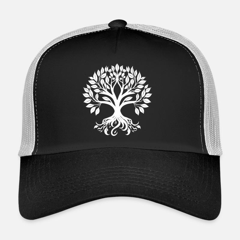 Tree of Life, Tree Symbol, Tree Logo Trucker Cap