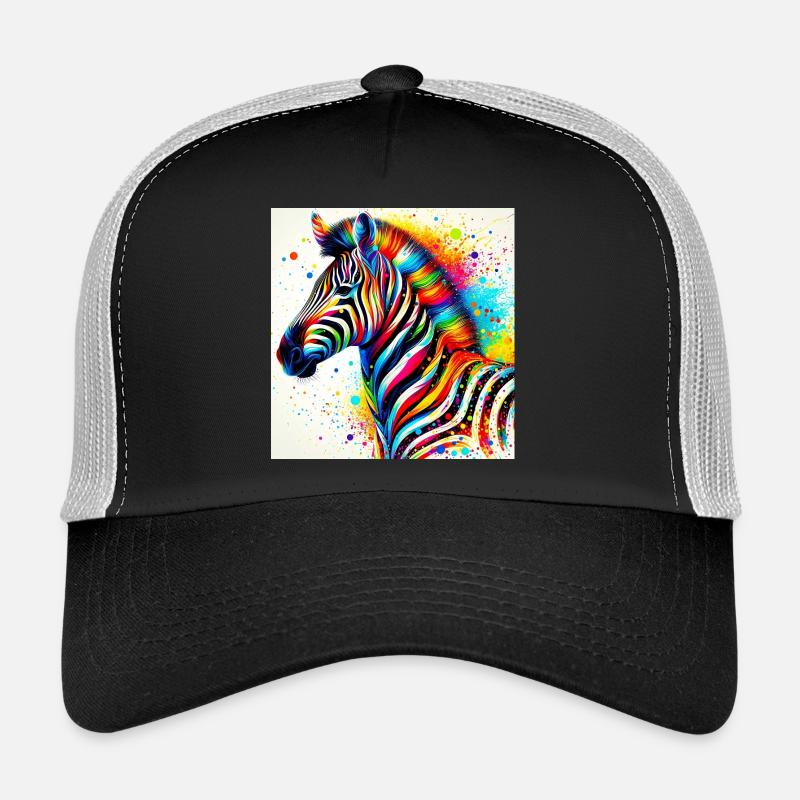 Zebra Trucker Cap
