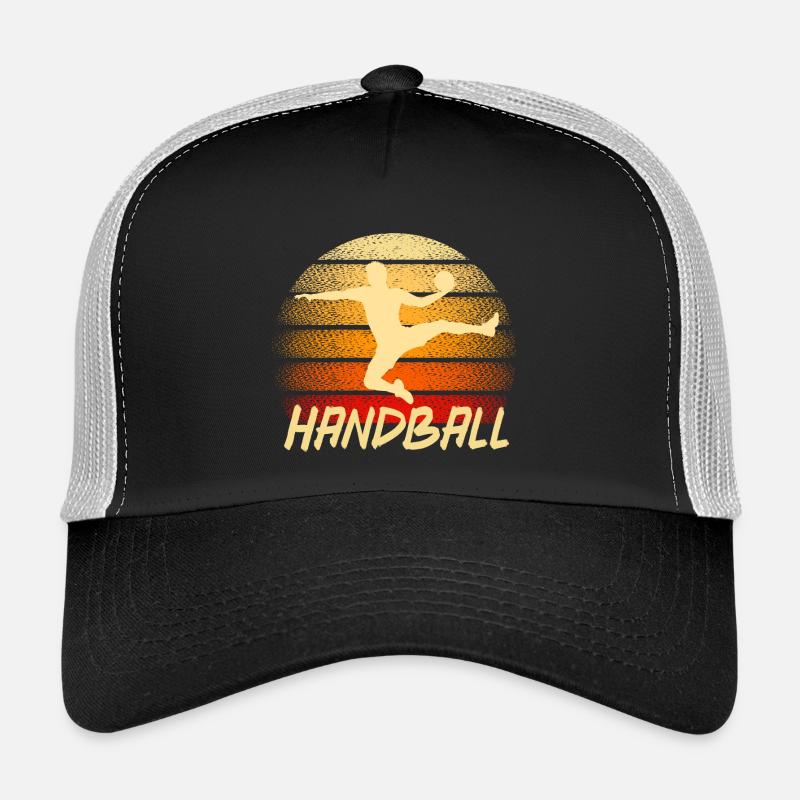 Handball - Trucker Cap - Schwarz/Steingrau