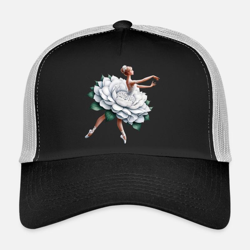 Danseuse de ballet avec tutu Casquette trucker 