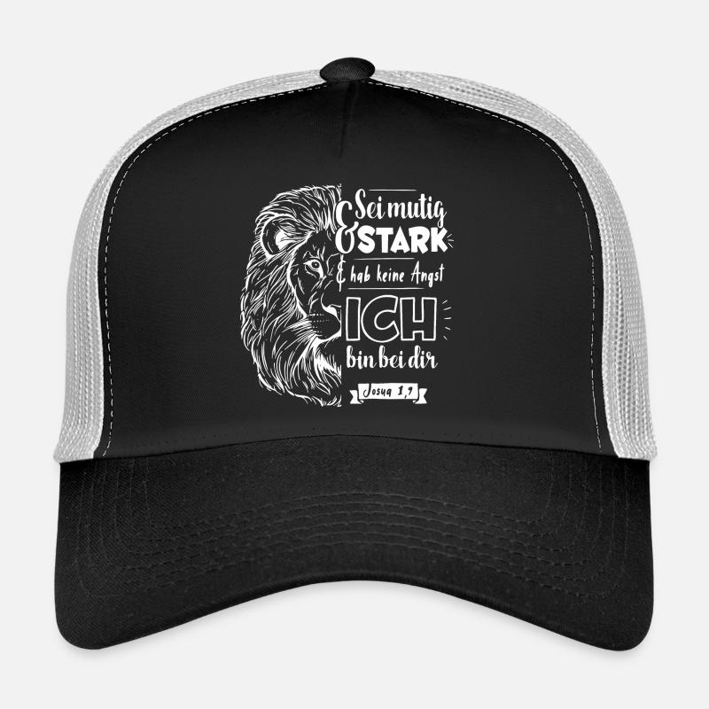 Josua 1 9 - Sei mutig und stark Trucker Cap