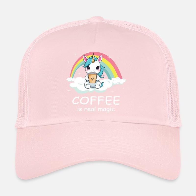 Süßes Kaffee Einhorn Trucker Cap