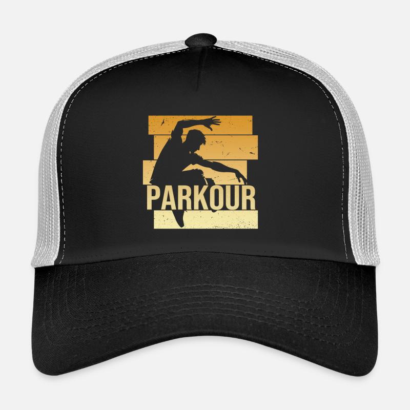 Parkour - Trucker Cap - Schwarz/Steingrau