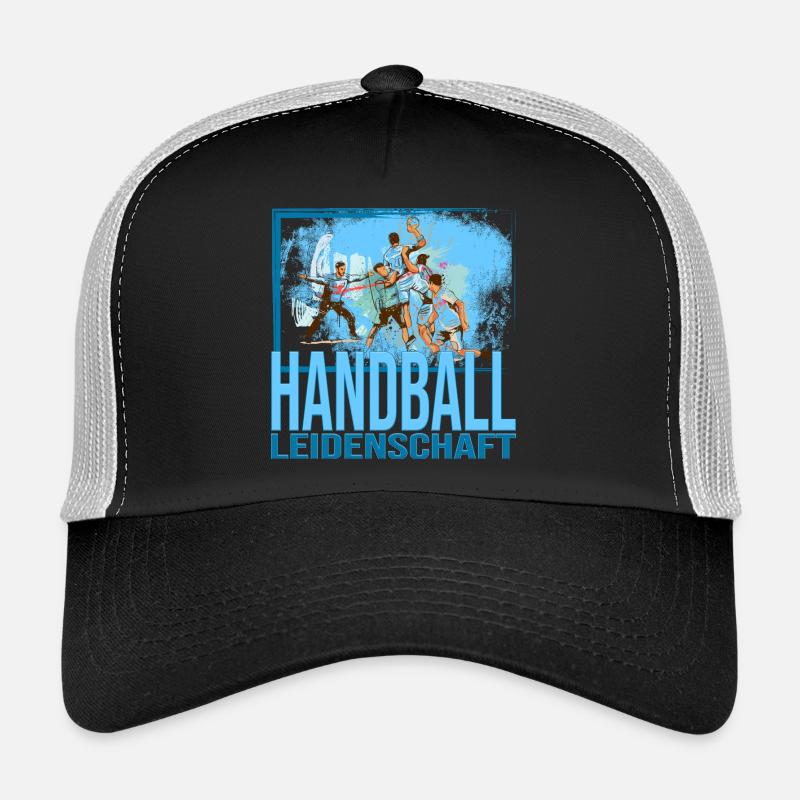 Handball Leidenschaft - Trucker Cap - Schwarz/Steingrau