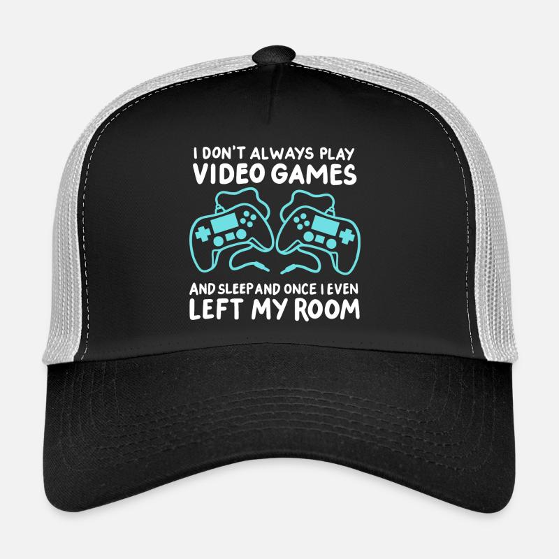Gamer Gaming - Trucker Cap - Schwarz/Steingrau