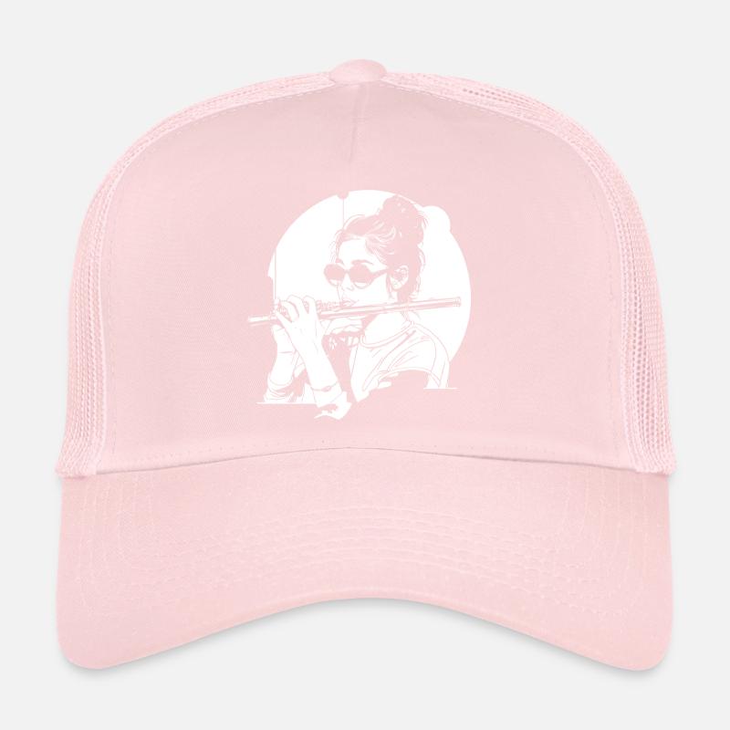 Flûtiste dessinateur Casquette trucker 