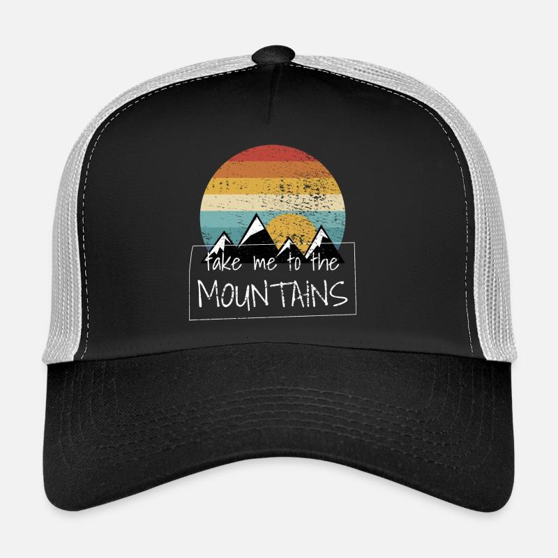 Hiking Hikes - Trucker Cap - black/stone grey