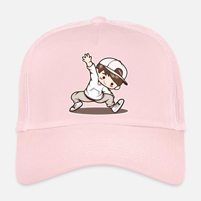 Kleiner Breakdancing Junge Trucker Cap