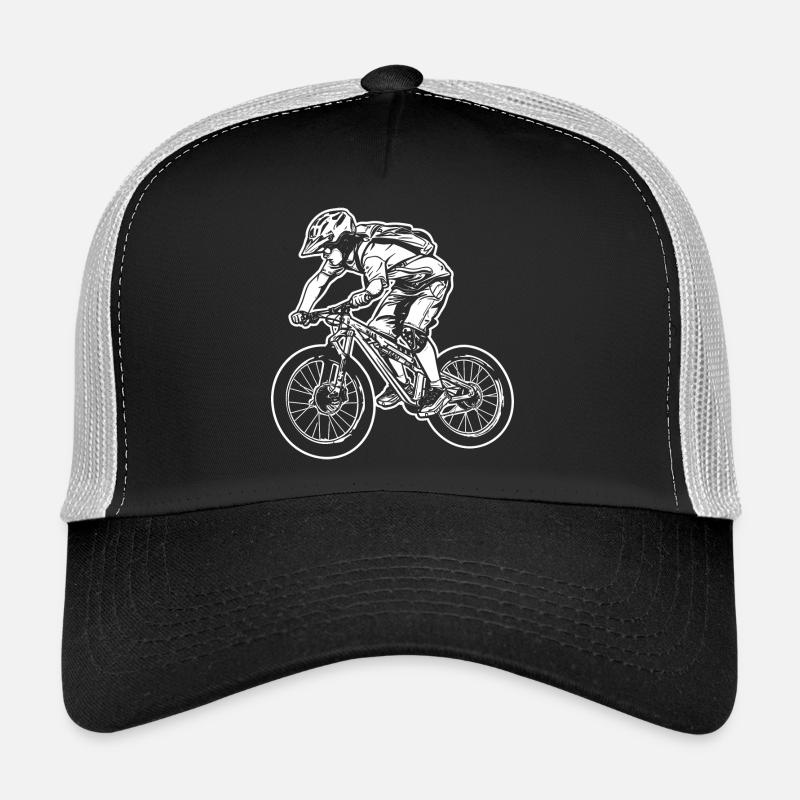 Vélo de montagne Dessin animé Graphique Casquette trucker 