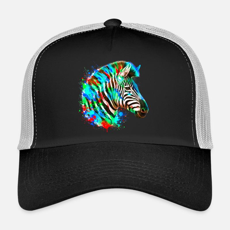 Zebra Trucker Cap