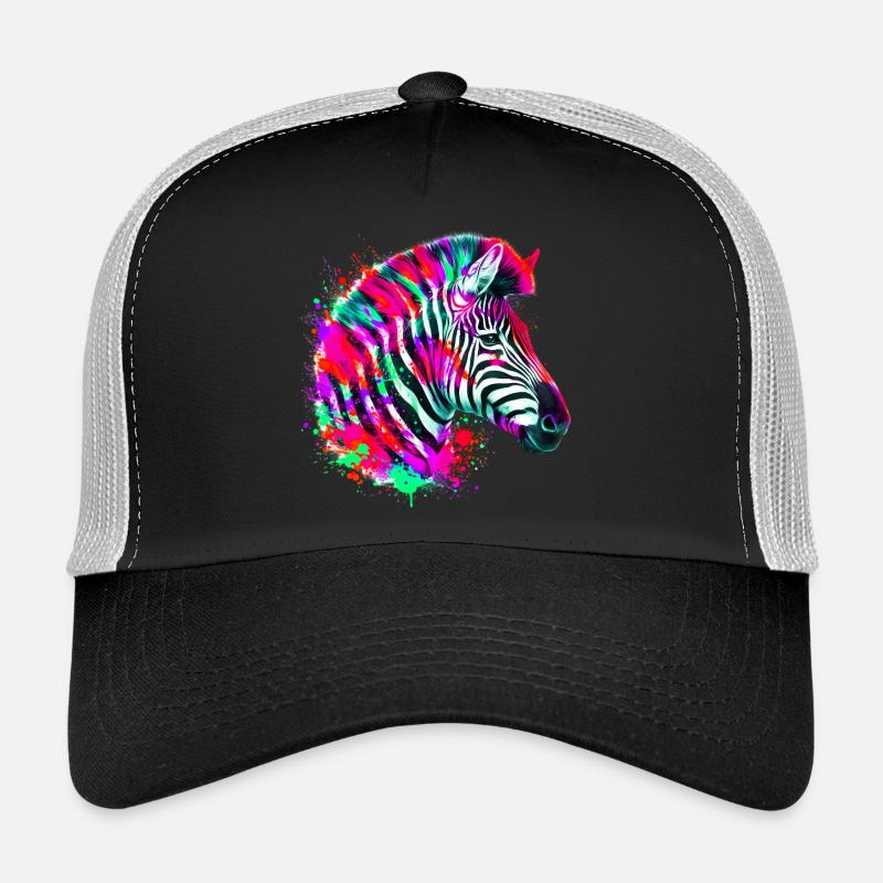 Zebra Trucker Cap