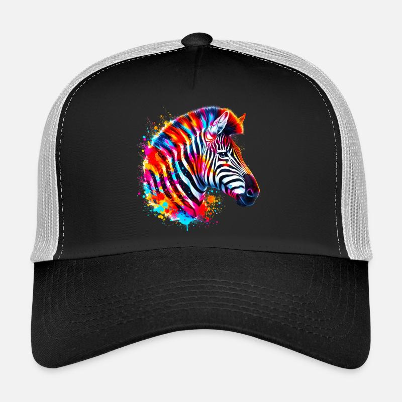 Zebra Trucker Cap