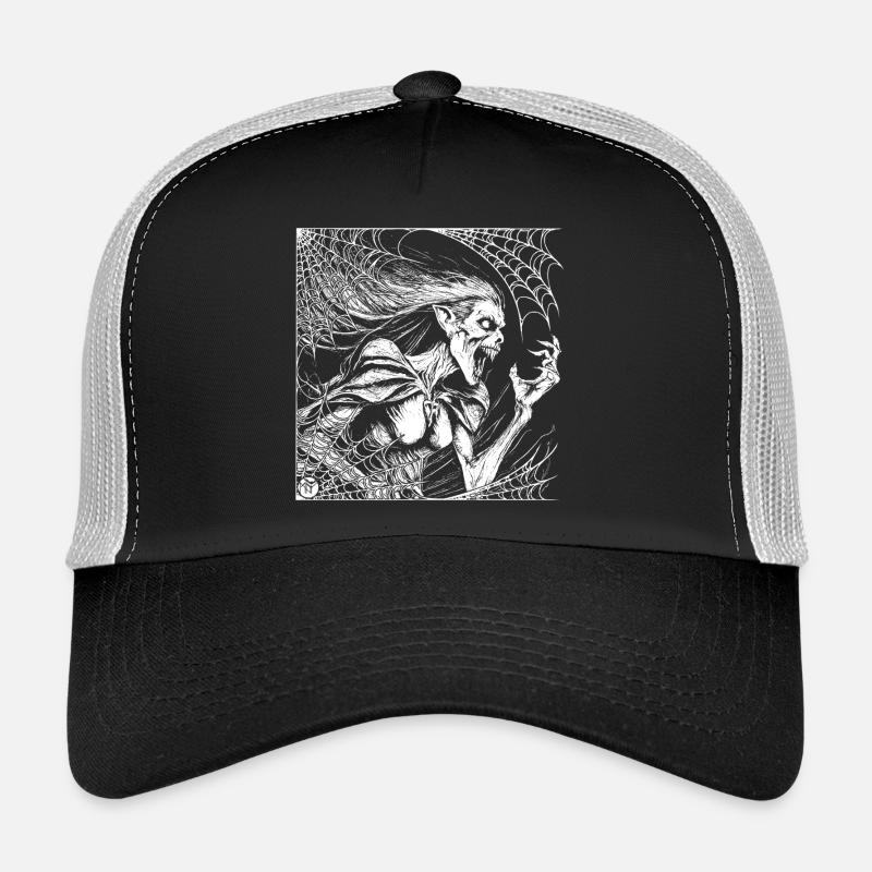 the witch - Trucker Cap - black/stone grey