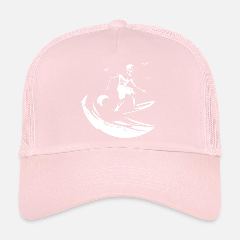 Dessin de surf Casquette trucker 