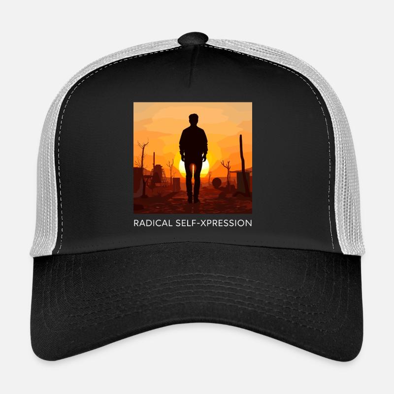 Autoportrait radical Casquette trucker 