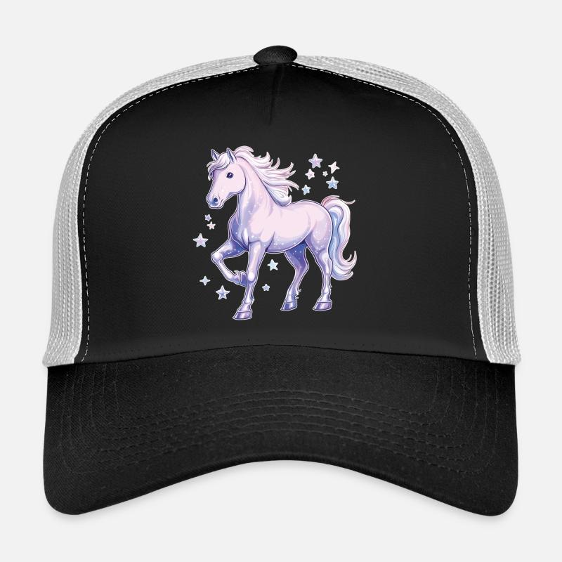 Pferd mit Sternen Trucker Cap