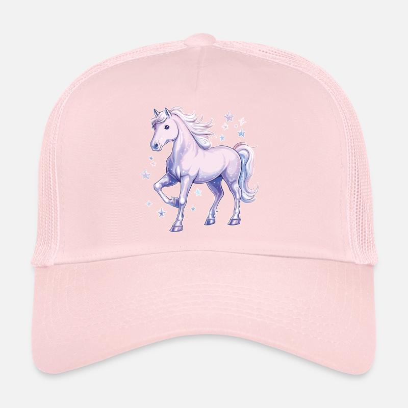 Cheval avec des étoiles Casquette trucker