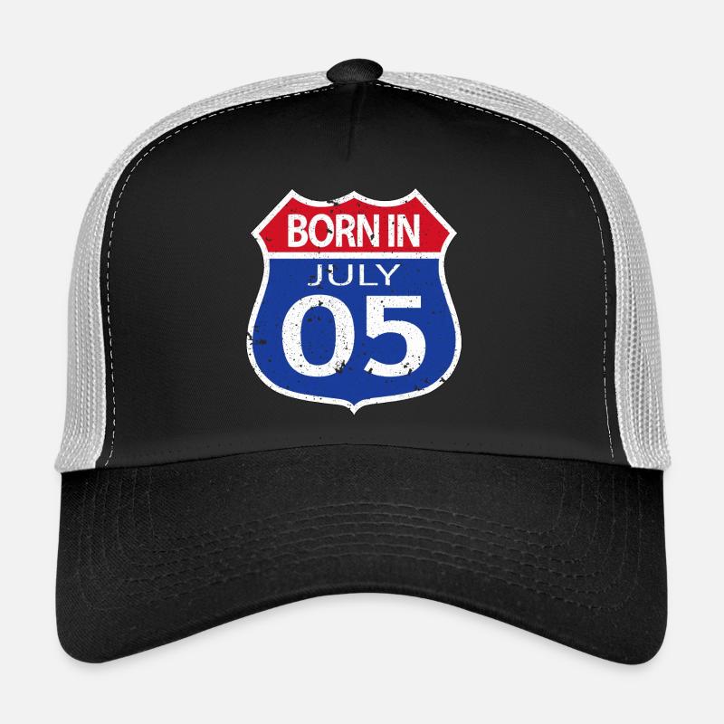 Né(e) en Juillet 2005 Casquette trucker 