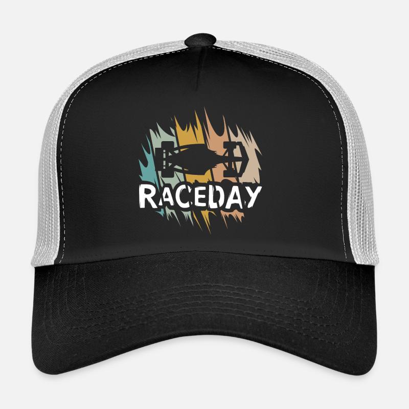 Raceday pour les fans de course automobile - voitures de course et de course Casquette trucker 