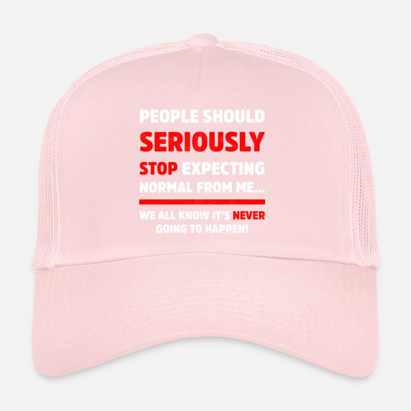 People Should Seriously Stop Expecting Sarcastic Trucker Cap
