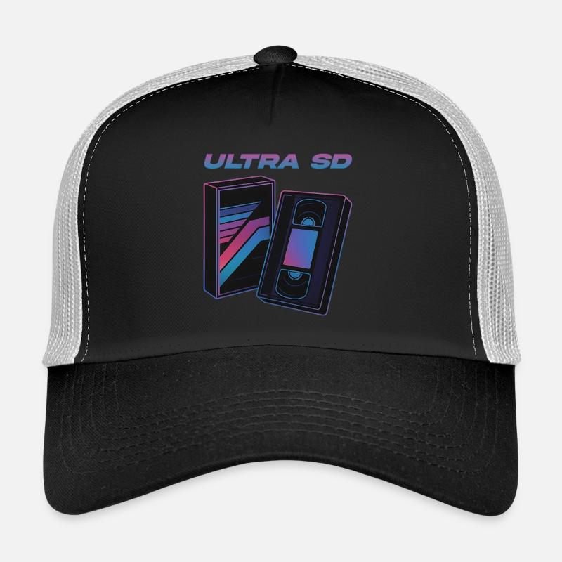 Ultra SD - Trucker Cap - Schwarz/Steingrau