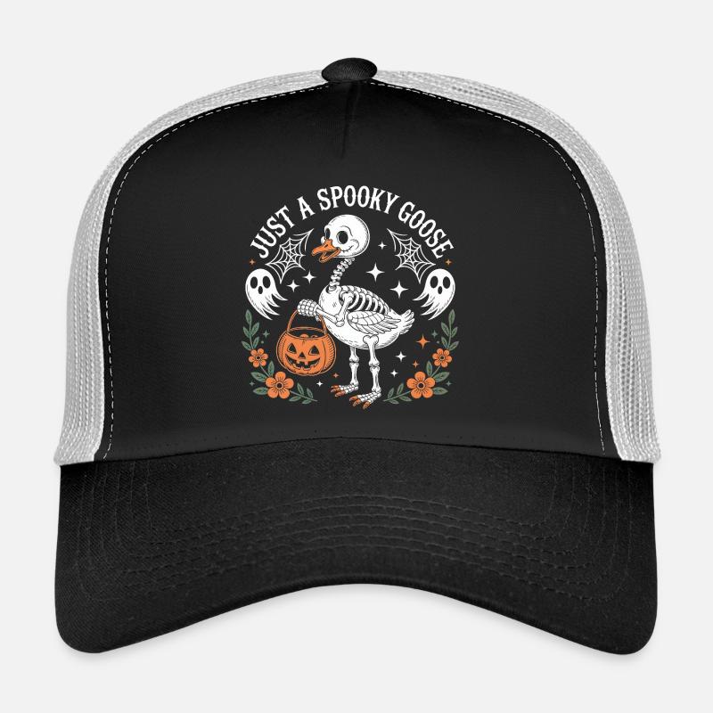 Just a Spooky Goose Trucker Cap