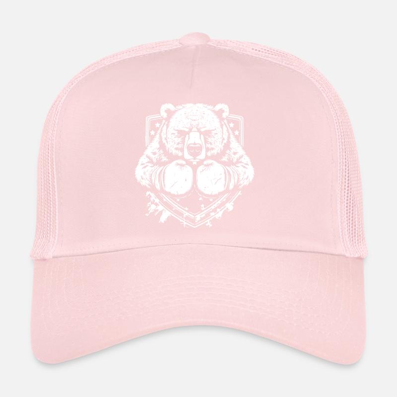 Bear Boxer Trucker Cap